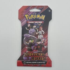Pokemon Scarlet & Violet Destined Rivals Booster Pack Factory Sealed 10 Cards 2